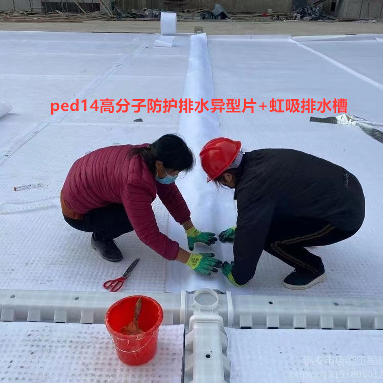 虹吸排水系统（ped14高分子防护排水异型片）